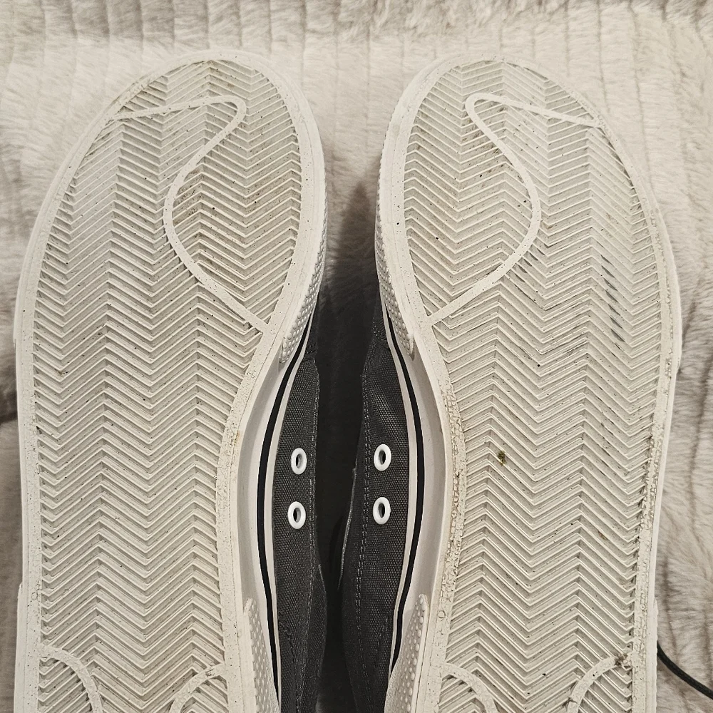 Nike SB Chron 2 Canvas Grey White Skate Shoes Men’s Size 9 - Picture 5 of 6